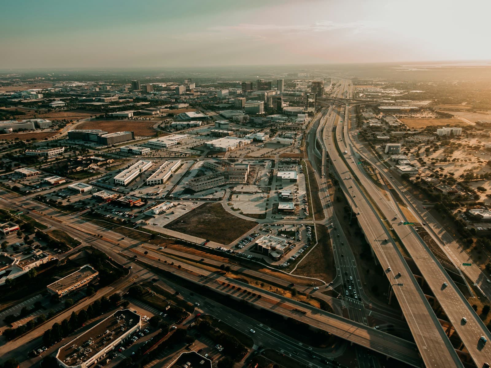 Frisco, Texas cityscape and street view