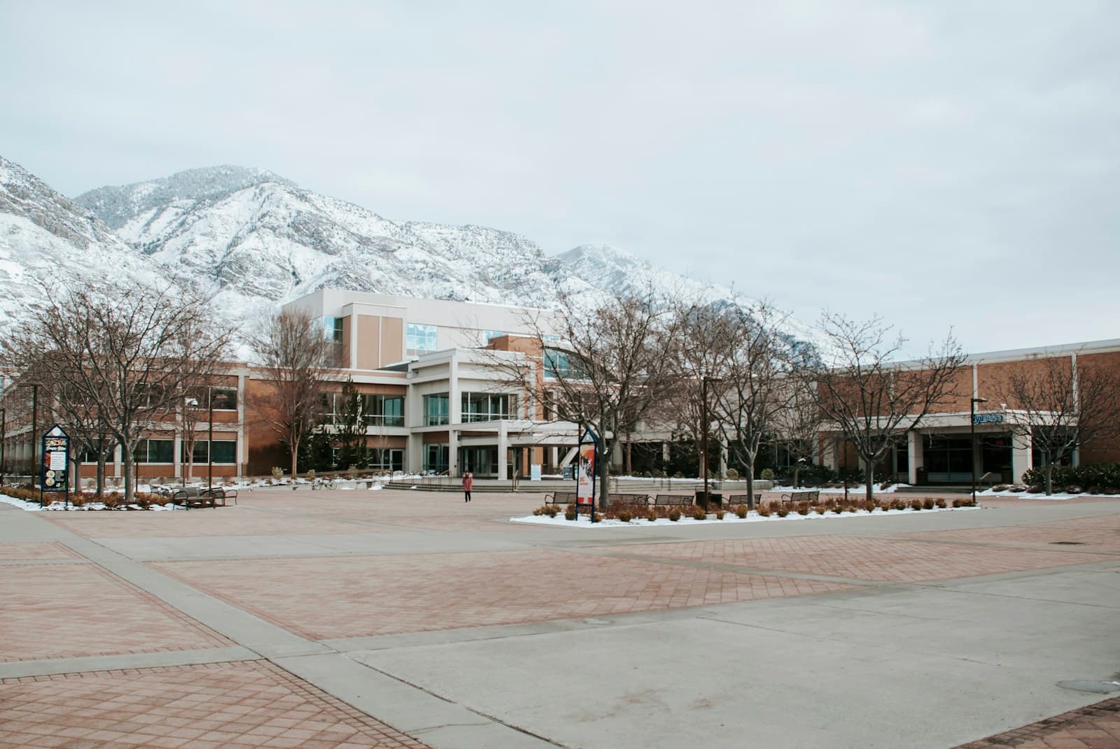 Provo, Utah cityscape and street view