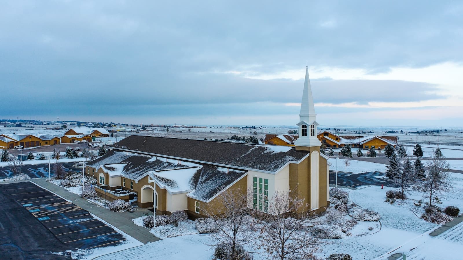 South Dakota cityscape and street view