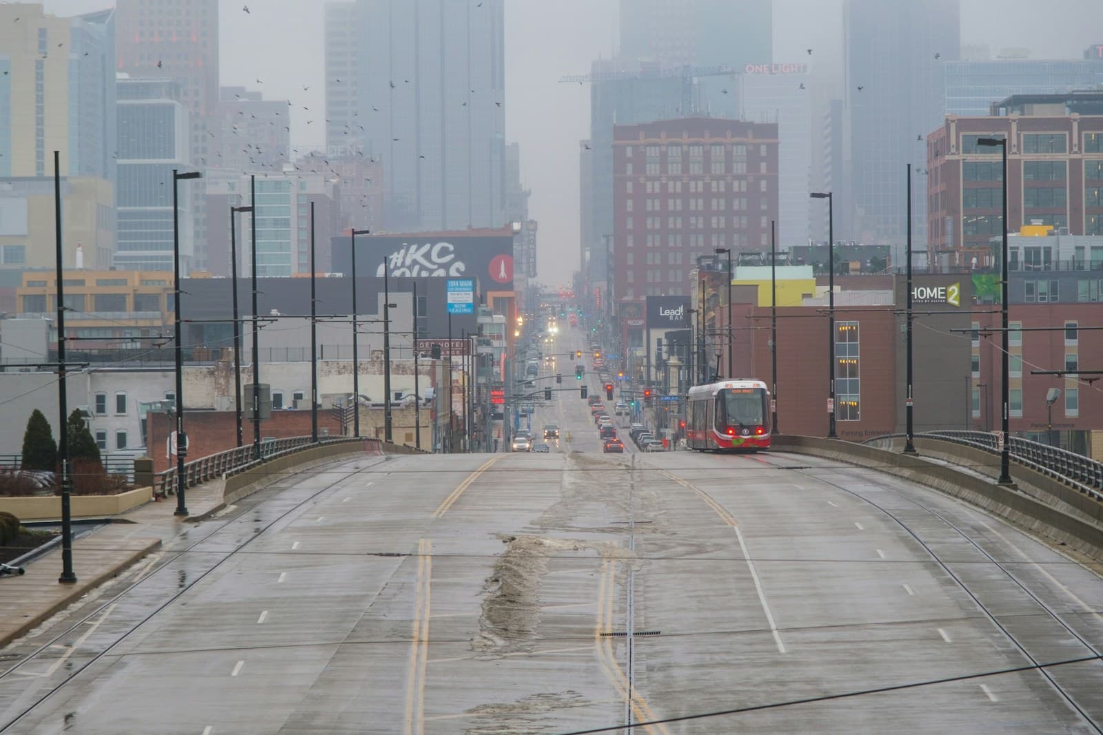 Missouri cityscape and street view