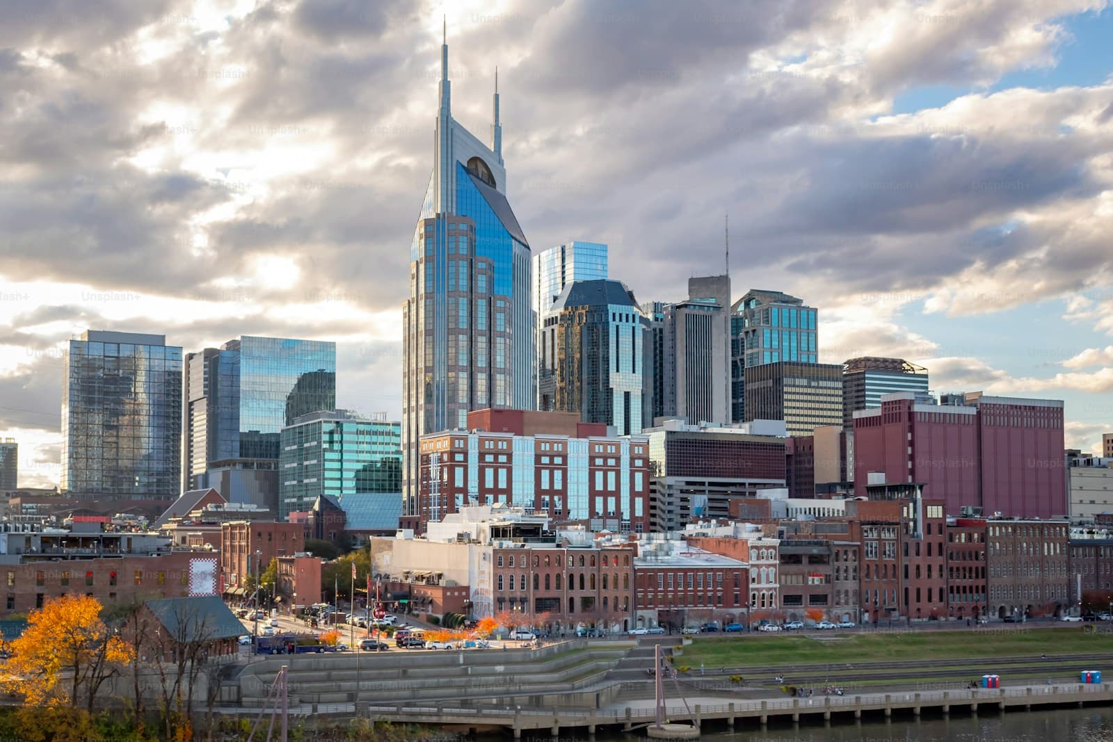 Tennessee cityscape and street view